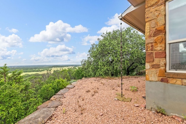 851 Stone Mountain Dr, Marble Falls, TX 78654 - view of yard