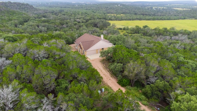 851 Stone Mountain Dr, Marble Falls, TX 78654 - view of property location with a forest