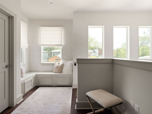 5408 Prock Ln Unit A, Austin, TX 78721 - living area with dark wood-type flooring