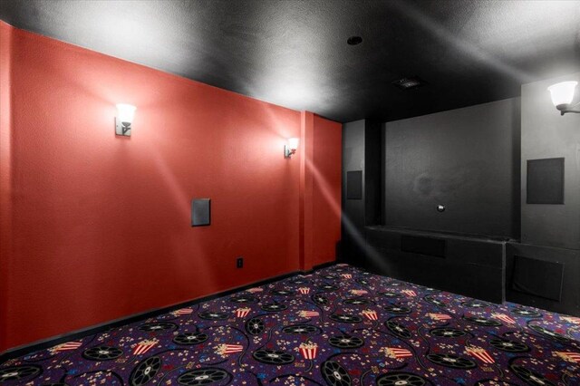 211 Longmont Ln, Austin, TX 78737 - view of carpeted home theater room