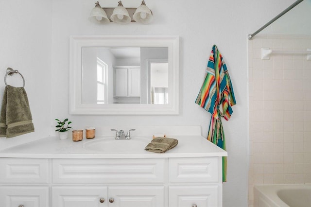 9273 Vigen Cir, Austin, TX 78748 - full bathroom with vanity and bathing tub / shower combination
