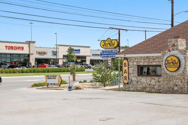 9273 Vigen Cir, Austin, TX 78748 - view of asphalt street with street lights