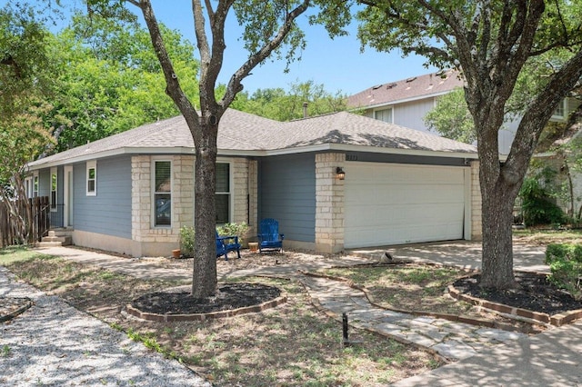 9273 Vigen Cir, Austin, TX 78748 - single story home featuring a garage, driveway, and a shingled roof