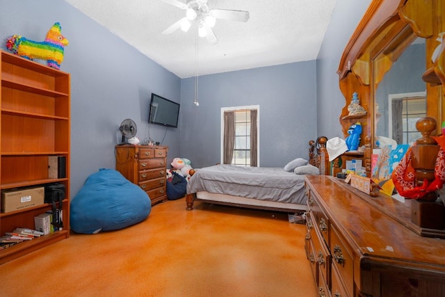 2700 County Road 224, Florence, TX 76527 - carpeted bedroom with ceiling fan