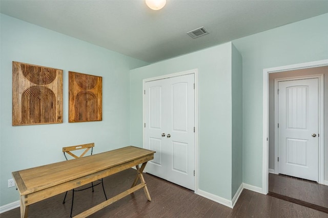 2049 Cartway Ct, Leander, TX 78641 - office space with dark wood finished floors and baseboards