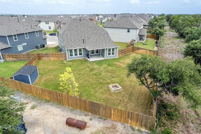 2049 Cartway Ct, Leander, TX 78641 - aerial view of residential area