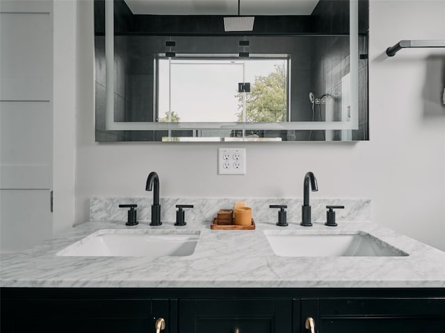 412 Kemp St, Austin, TX 78741 - full bath featuring double vanity and a shower