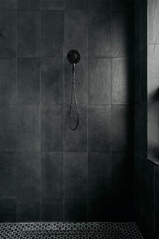 412 Kemp St, Austin, TX 78741 - full bath featuring tiled shower