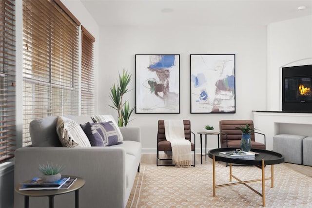 3406 Menchaca Rd Unit 14, Austin, TX 78704 - living room featuring wood finished floors