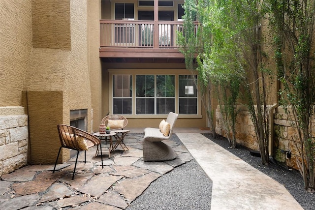 3406 Menchaca Rd Unit 14, Austin, TX 78704 - patio / terrace featuring a fireplace and a patio