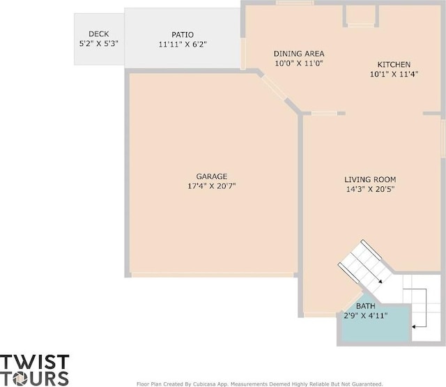5809 Needle Nook Ct, Austin, TX 78744 - view of room layout