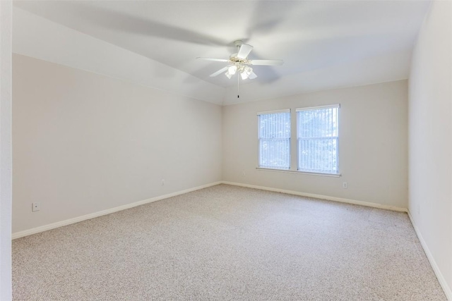 601 Indian Run Dr, Pflugerville, TX 78660 - empty room with light colored carpet and ceiling fan