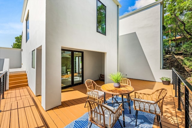 3704 Laurel Ledge Ln, Austin, TX 78731 - view of wooden deck