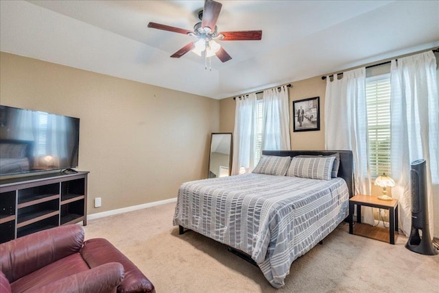 217 Adriana Ln, Hutto, TX 78634 - bedroom with carpet flooring and a ceiling fan