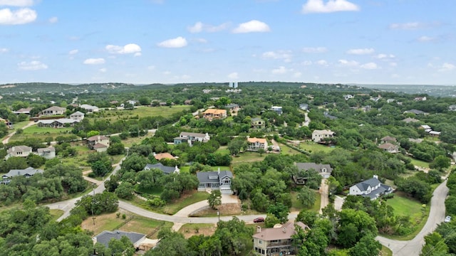 503 Alva Dr, Spicewood, TX 78669 - aerial view of property's location with nearby suburban area