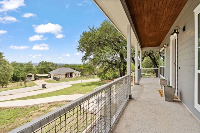 503 Alva Dr, Spicewood, TX 78669 - covered porch featuring a lawn
