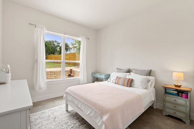 503 Alva Dr, Spicewood, TX 78669 - carpeted bedroom featuring baseboards