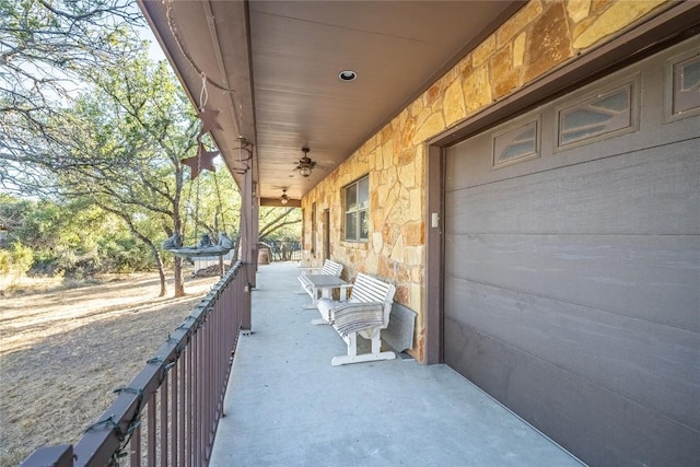 103 Rolling Hills Dr, Spicewood, TX 78669 - view of covered porch