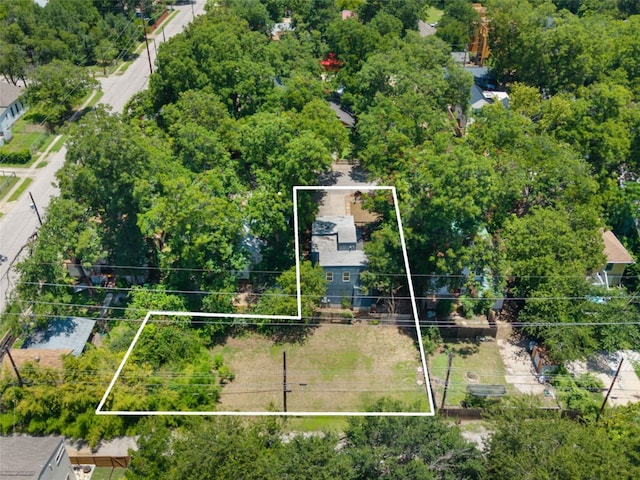 1605 Garden St, Austin, TX 78702 - aerial overview of property's location featuring property boundaries highlighted