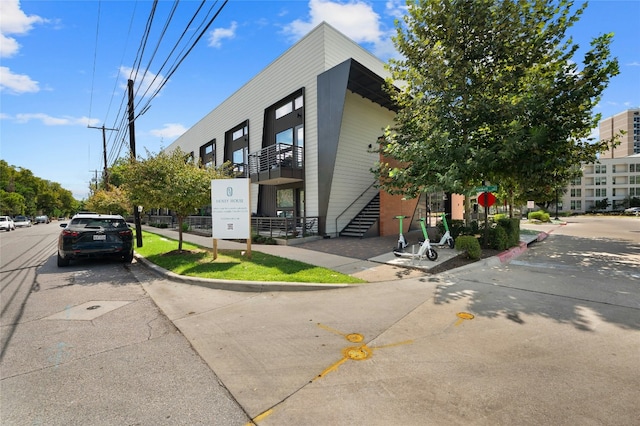 49 Navasota St Unit 216, Austin, TX 78702 - view of property featuring stairway