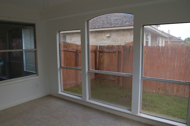 4216 Veiled Falls Dr, Pflugerville, TX 78660 - view of unfurnished sunroom