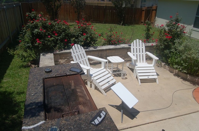4216 Veiled Falls Dr, Pflugerville, TX 78660 - fenced backyard with a patio area