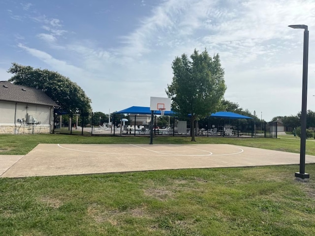 4216 Veiled Falls Dr, Pflugerville, TX 78660 - view of sport court with community basketball court