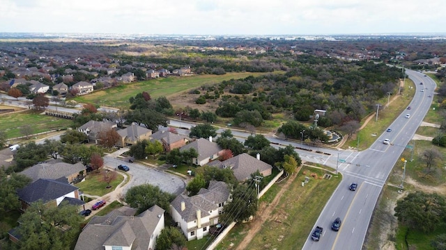 2908 Arbor Ct, Round Rock, TX 78681 - aerial overview of property's location with nearby suburban area and a major roadway