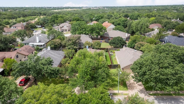 5205 Encinitas Ln, Austin, TX 78749 - aerial perspective of suburban area featuring a forest