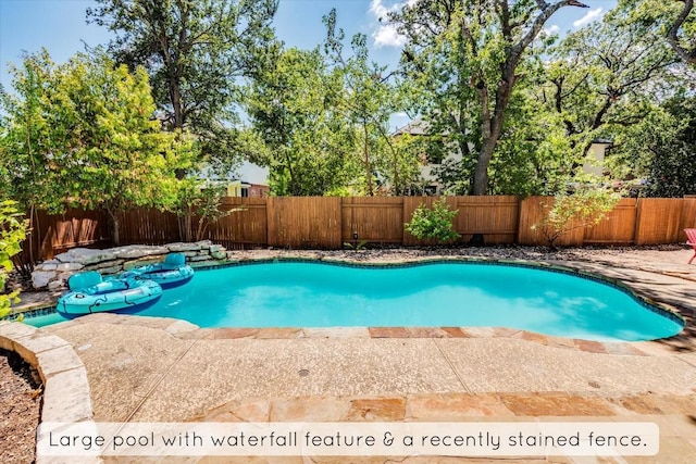 1604 Hughes Dr, Cedar Park, TX 78613 - view of swimming pool with a fenced backyard and a patio area