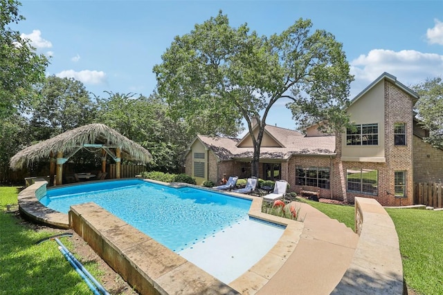 128 Squires Dr, Lakeway, TX 78734 - outdoor pool with a patio area