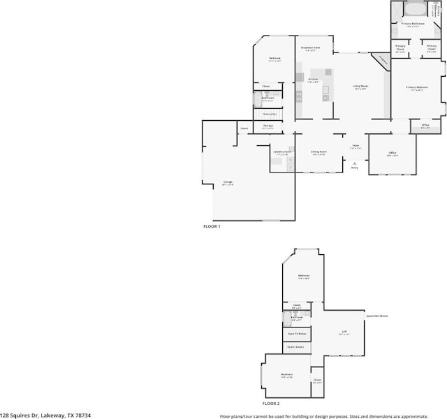 128 Squires Dr, Lakeway, TX 78734 - view of home floor plan