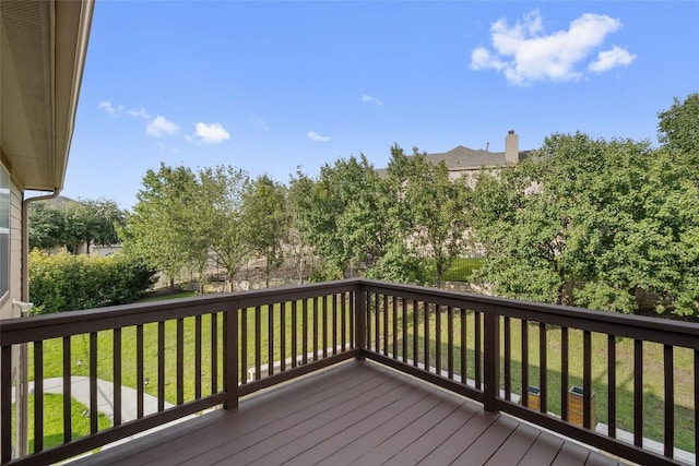 7601 Crackling Creek Dr, Austin, TX 78736 - deck featuring a lawn