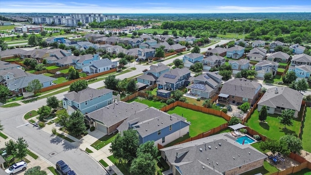 7104 Brick Slope Path, Austin, TX 78744 - aerial view of residential area with a pool