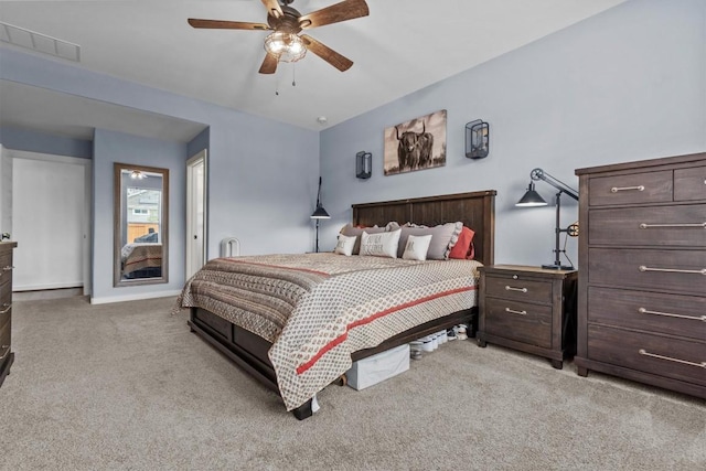 7104 Brick Slope Path, Austin, TX 78744 - carpeted bedroom with ceiling fan