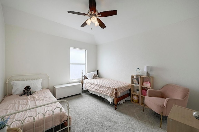 3612 Short Horn Ln, Round Rock, TX 78665 - carpeted bedroom featuring a ceiling fan