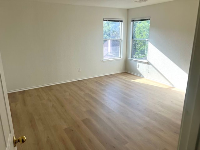 15316 Lady Elizabeth Ln, Pflugerville, TX 78660 - unfurnished room with light wood-style flooring and baseboards