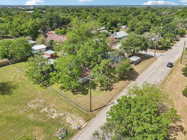 1620 Cavett St, Gonzales, TX 78629 - drone / aerial view of a heavily wooded area