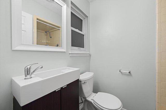 4800 Lansing Dr, Austin, TX 78745 - full bathroom with vanity and a shower
