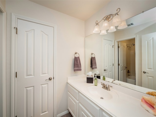 401 Kimra Cv, Georgetown, TX 78628 - full bathroom with vanity and washtub / shower combination