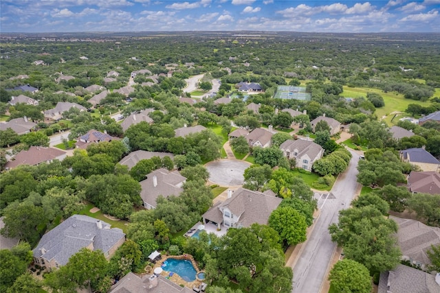 401 Kimra Cv, Georgetown, TX 78628 - aerial perspective of suburban area