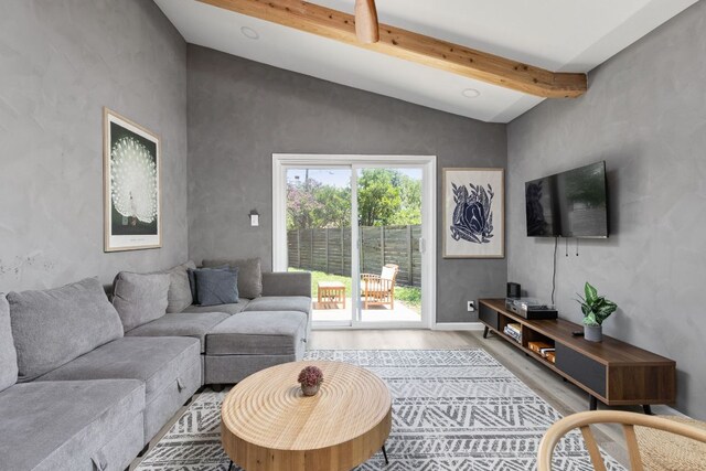 4911 Brighton Rd, Austin, TX 78745 - living room featuring wood finished floors