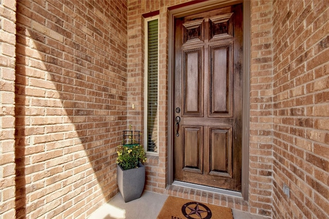 578 Ledge Stone Dr, Austin, TX 78737 - property entrance featuring brick siding