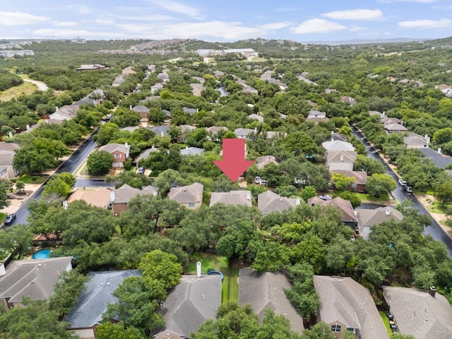 4112 Seldalia Trl, Austin, TX 78732 - aerial perspective of suburban area