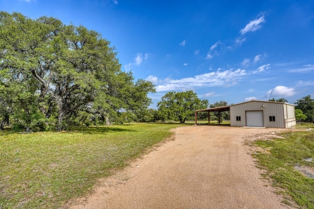 1050 Twisted Oak Dr, Horseshoe Bay, TX 78657 - view of dirt / gravel road