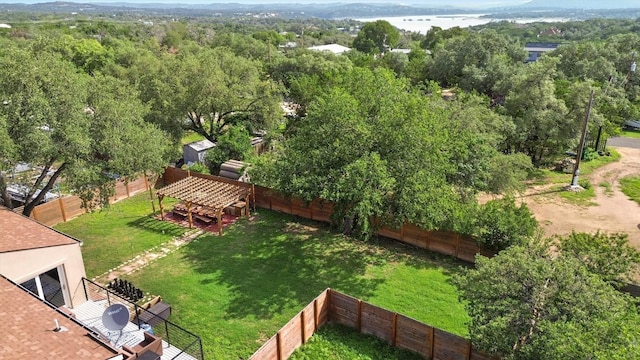 17708 Cherry Ln, Lago Vista, TX 78645 - aerial view of a forest
