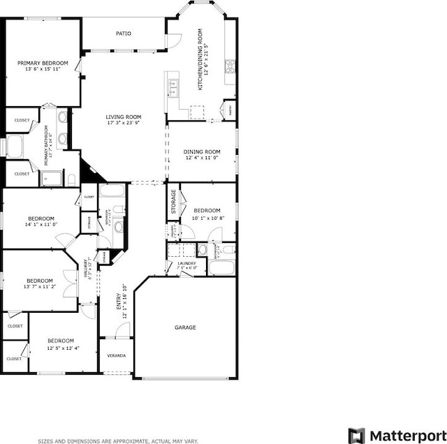15800 Tetons Ct, Bee Cave, TX 78738 - view of room layout