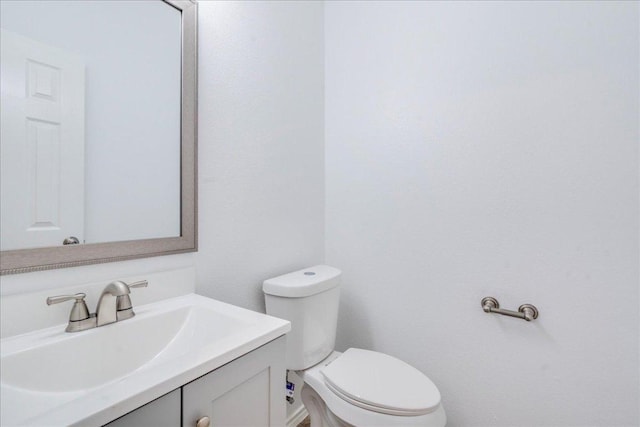 911 Bogart Rd, Cedar Park, TX 78613 - bathroom with vanity and toilet