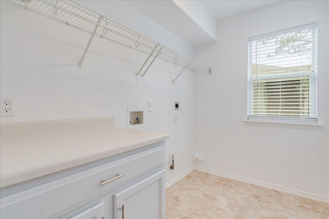 911 Bogart Rd, Cedar Park, TX 78613 - laundry room featuring hookup for a washing machine, electric dryer hookup, and healthy amount of natural light