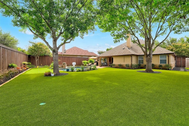 30613 Chi Chi Dr, Georgetown, TX 78628 - view of fenced backyard